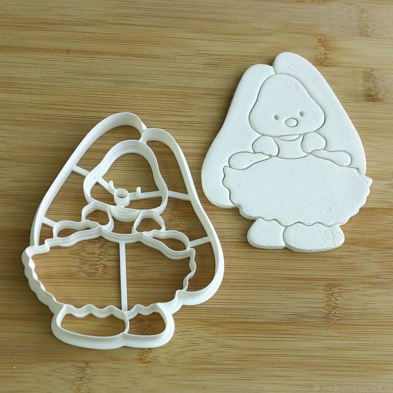 Трафарет для пряника Зайка