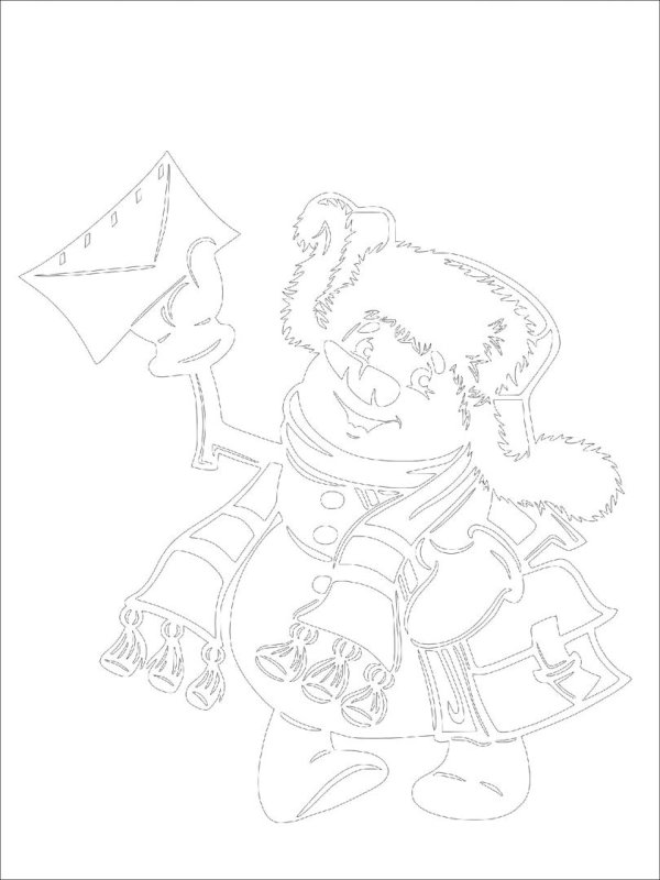 Трафареты вытынанки сказка три поросенка