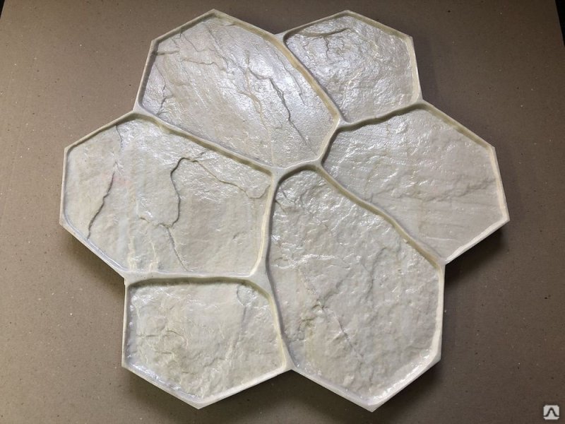 Штамп для печатного бетона каменная плита f3320