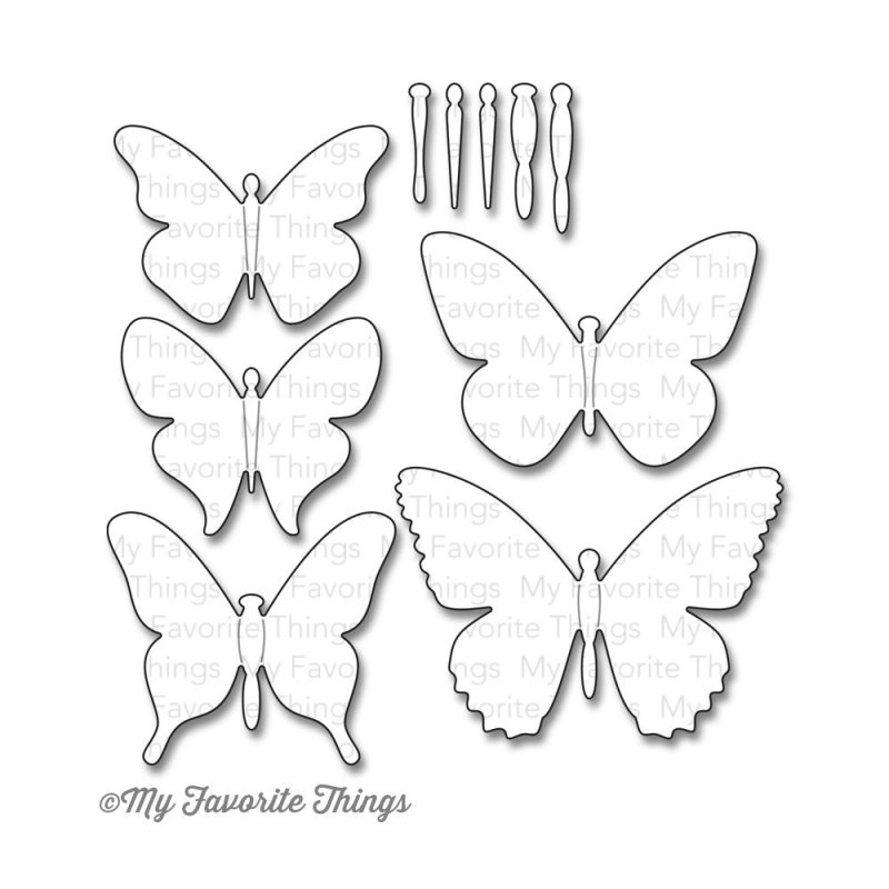 Шаблон бант бабочка