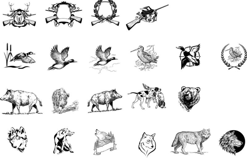 Эскизы для гравировки