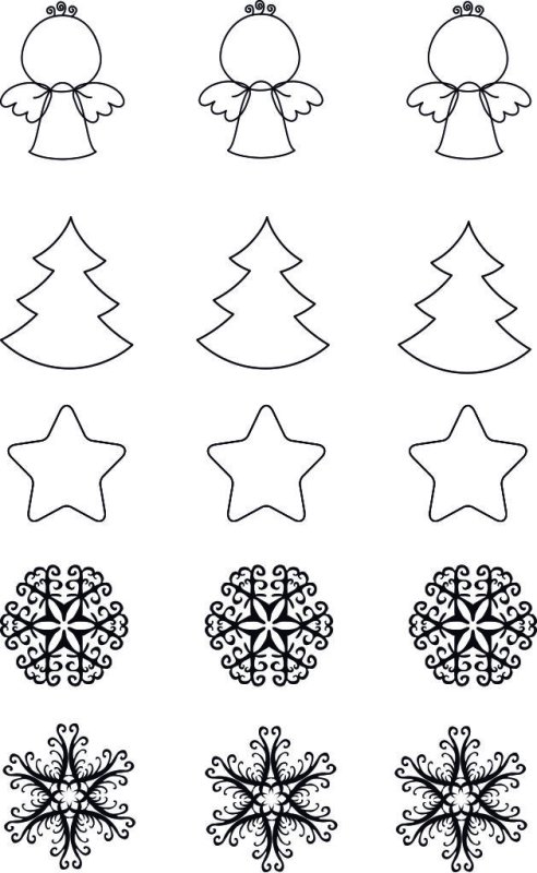 Трафареты для айсинга