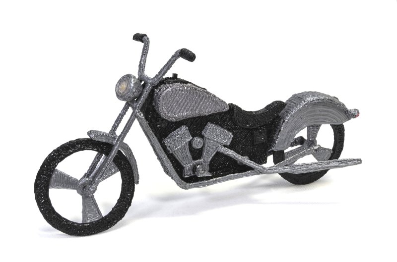 Мотоцикл из 3д ручки