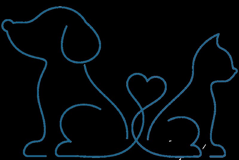 Силуэт собаки