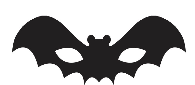Маска летучей мыши на Хэллоуин своими руками