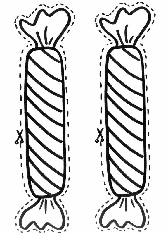Конфеты для распечатки