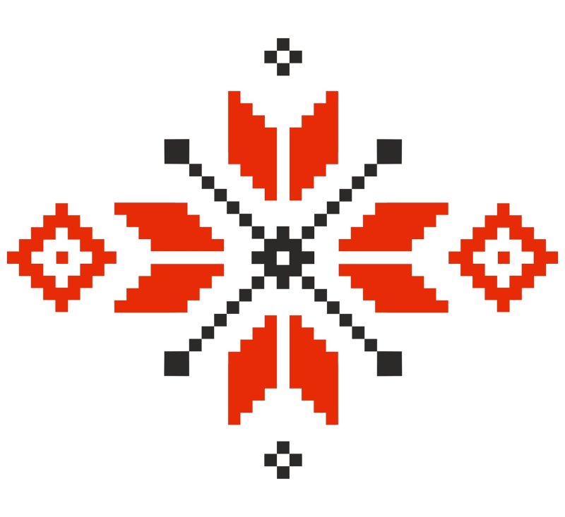 Удмуртский орнамент толэзе