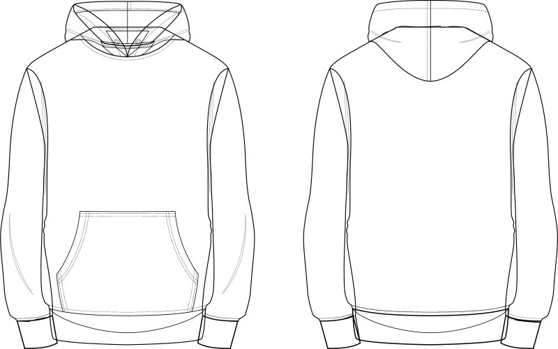 Эскиз худи