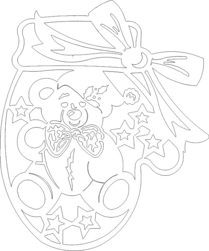 Шары на окна трафареты