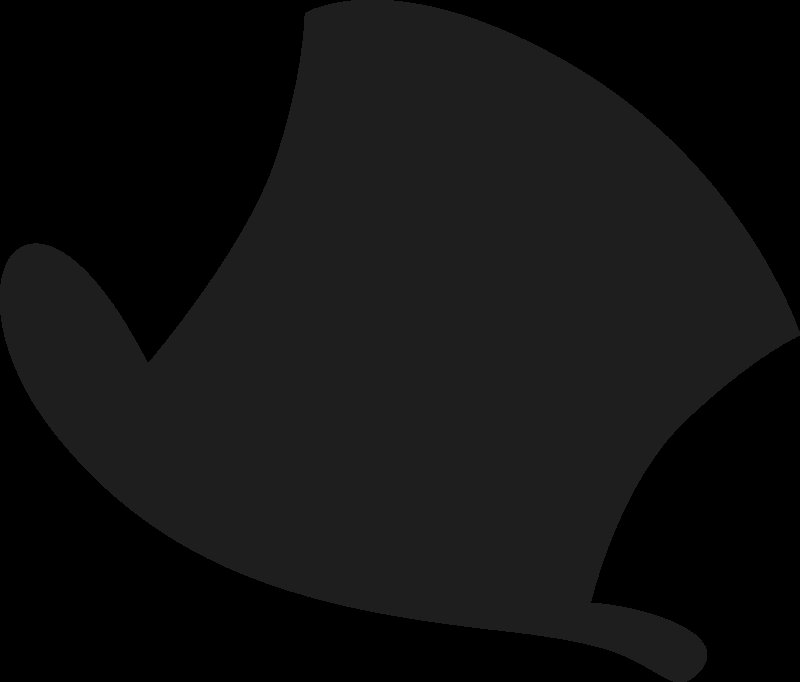 Шляпа трафарет