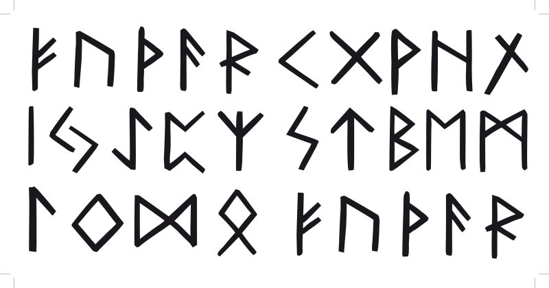 Славянские руны Скандинавский футарк