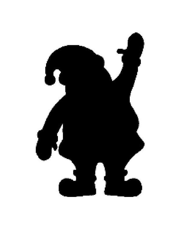 Силуэт Деда