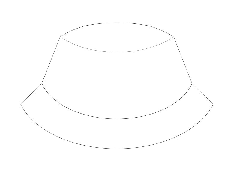 Панамка раскраска