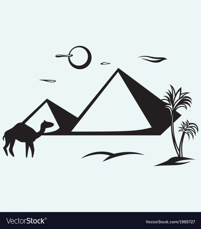 Египетские силуэты