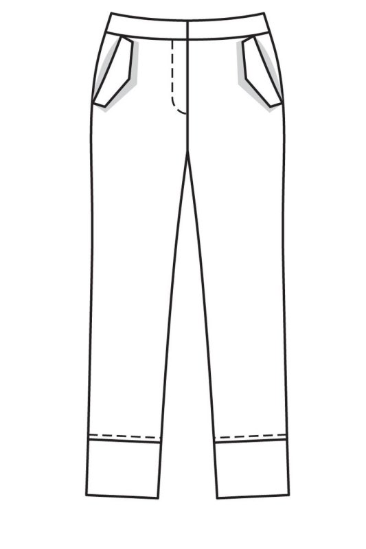 Штаны раскраска