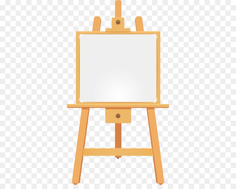 Мольберт для рисования без фона