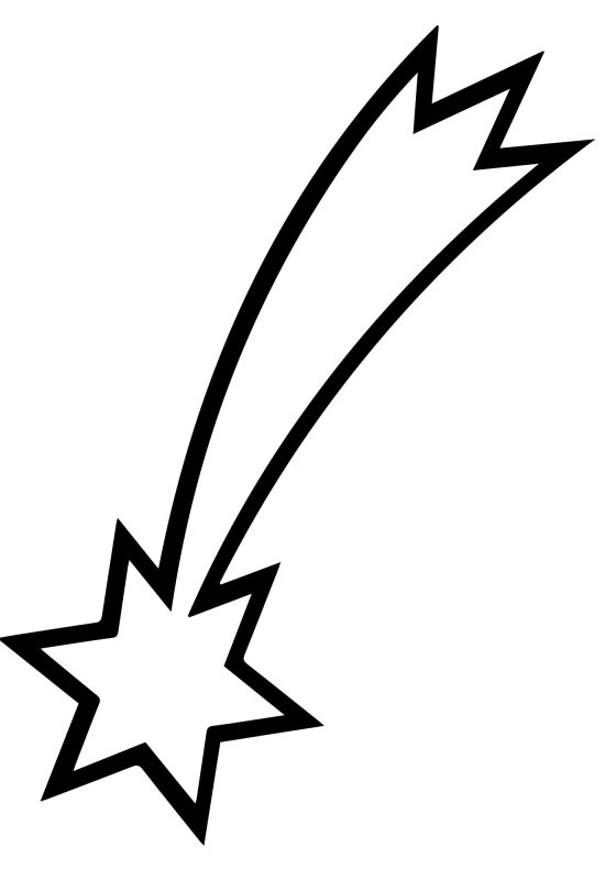 Комета рисунок для детей