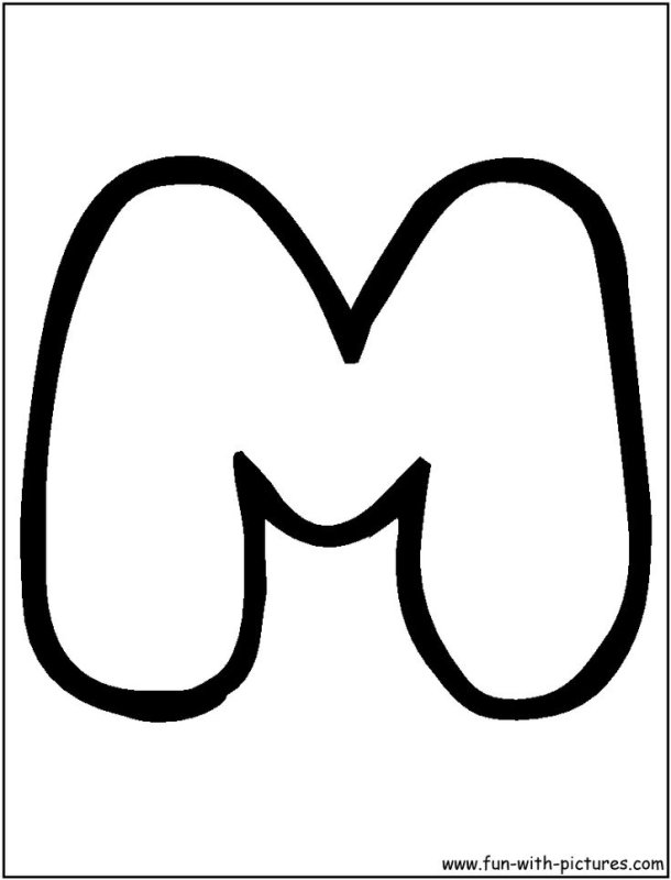 Буква м маленькая