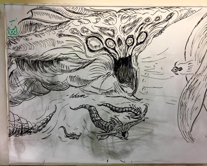 Левиафан гравюра