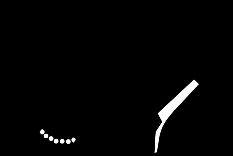 Мужской и женский силуэт