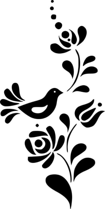 Трафарет узоры