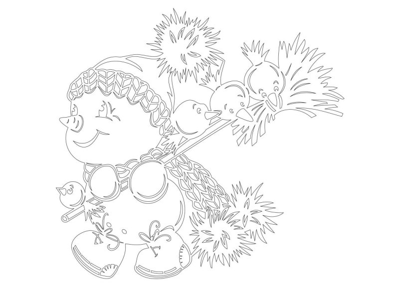 Красивые вытынанки на окна