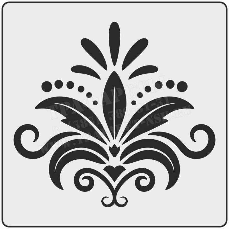 Трафареты для декора