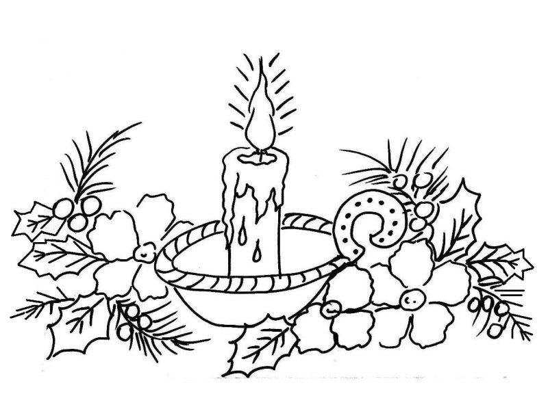 Раскраска украшения