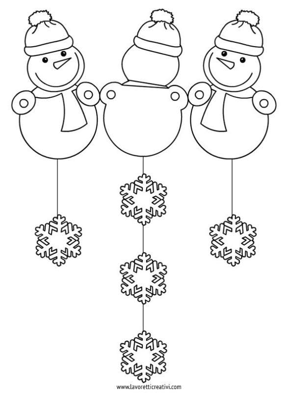 Трафарет на окно новый год гирлянда