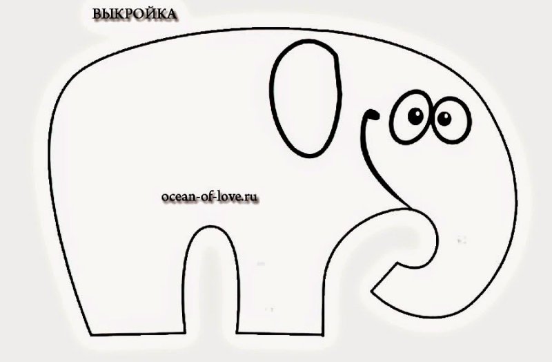 Игрушки из фетра выкройки