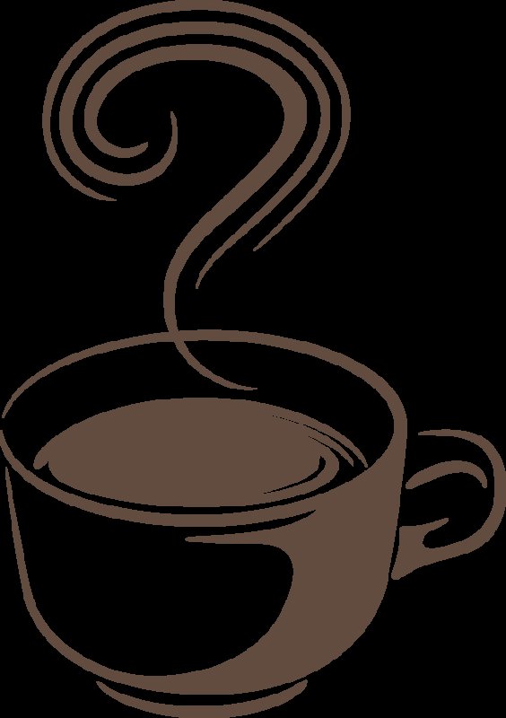 Нарисовать кофе