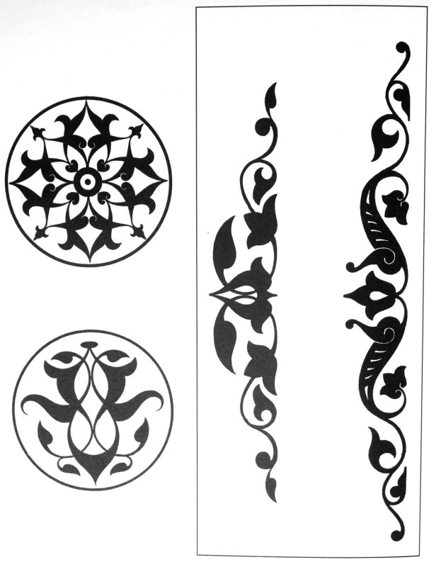 Трафарет узоры