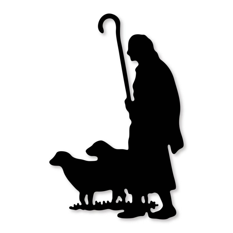 Пастух силуэт