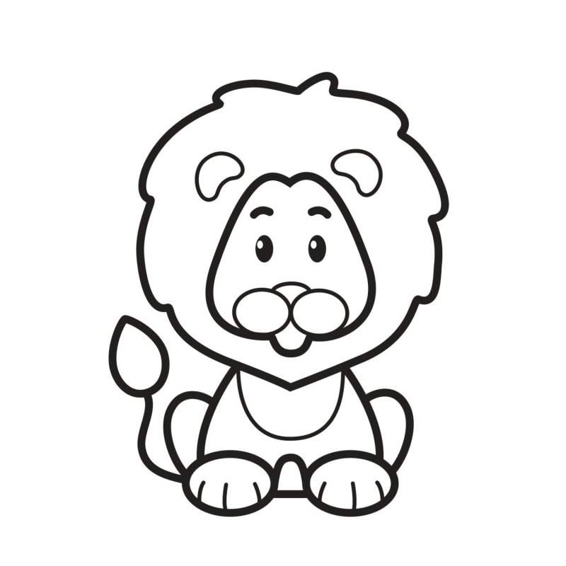 Раскраски для самых маленьких