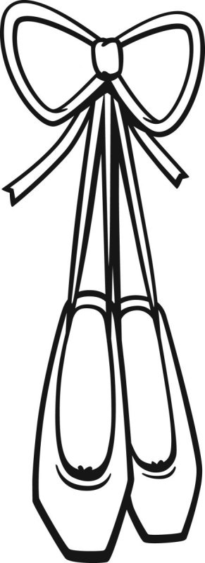 Пуанты трафарет