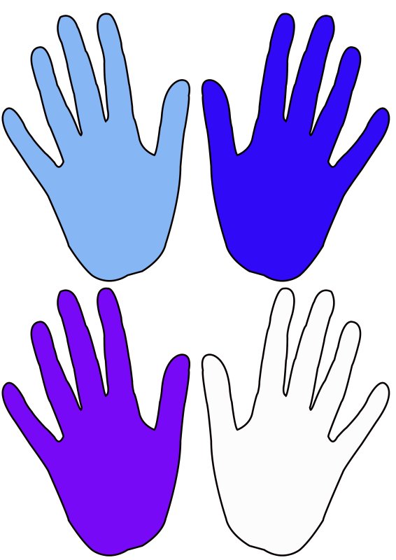 Ладони для вырезания