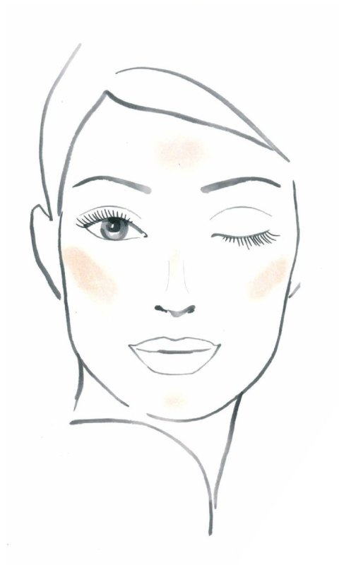 Раскраска макияж