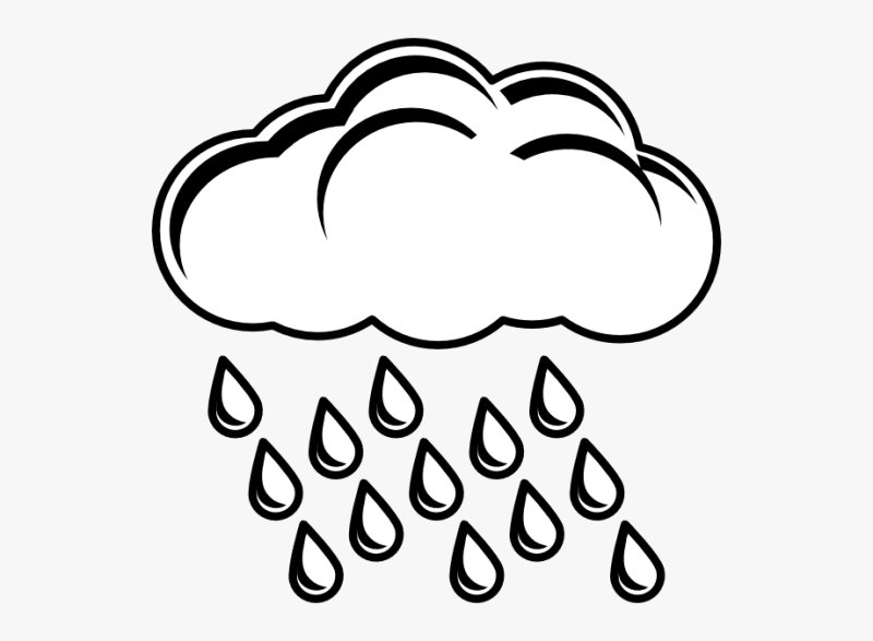 Облака для раскрашивания детям