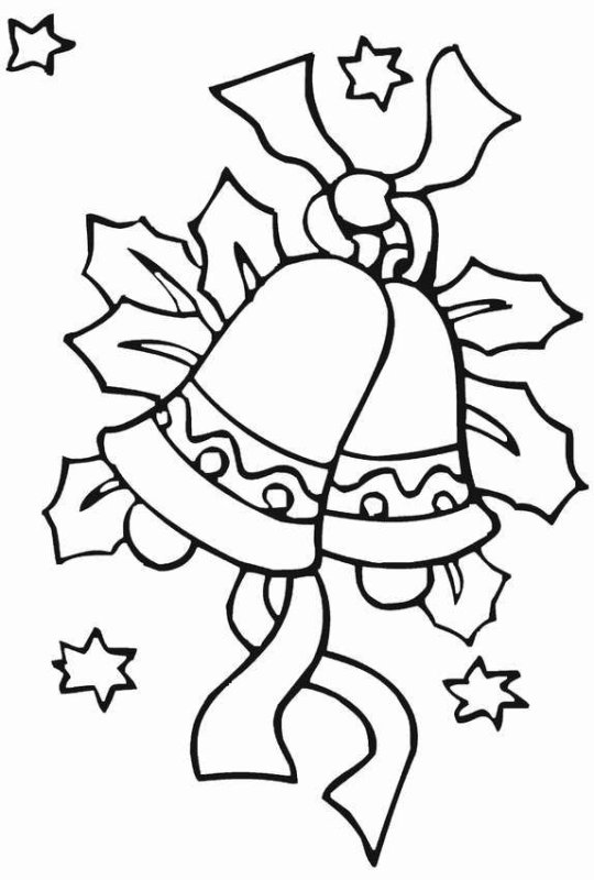 Рождественские раскраски