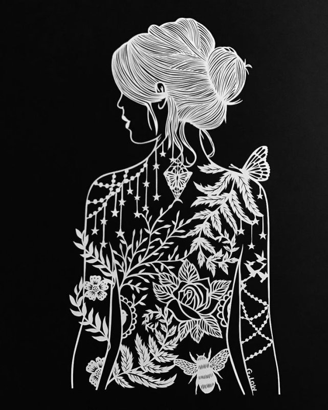 Художественное вырезание из бумаги