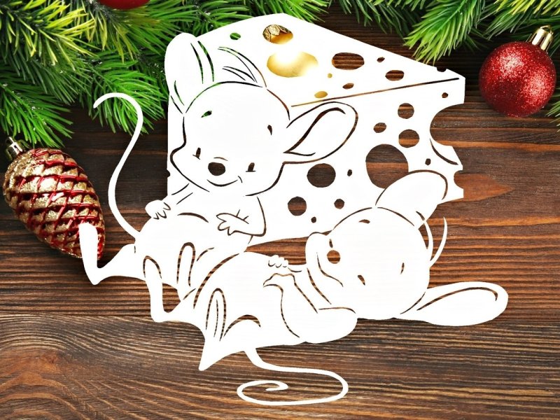 Новогодние вырезалки