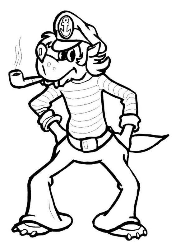 Волк ну погоди раскраска