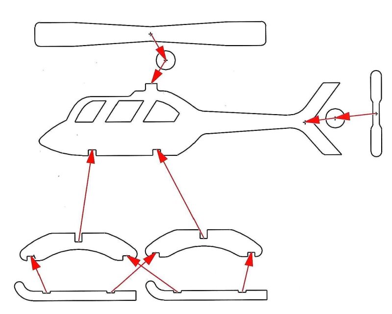 Выпиливание лобзиком самолет