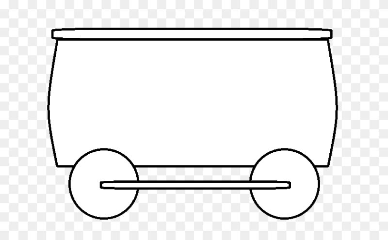 Вагончики раскраска для детей