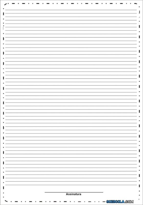 Разлинованный лист а4 Зебра