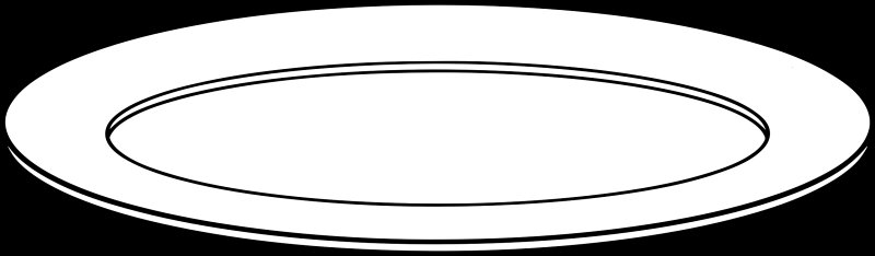 Тарелка раскраска