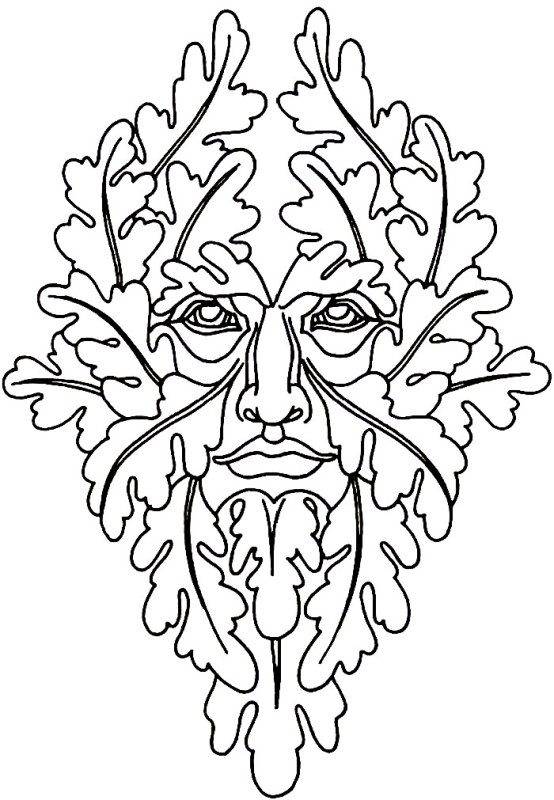 Маска Леший