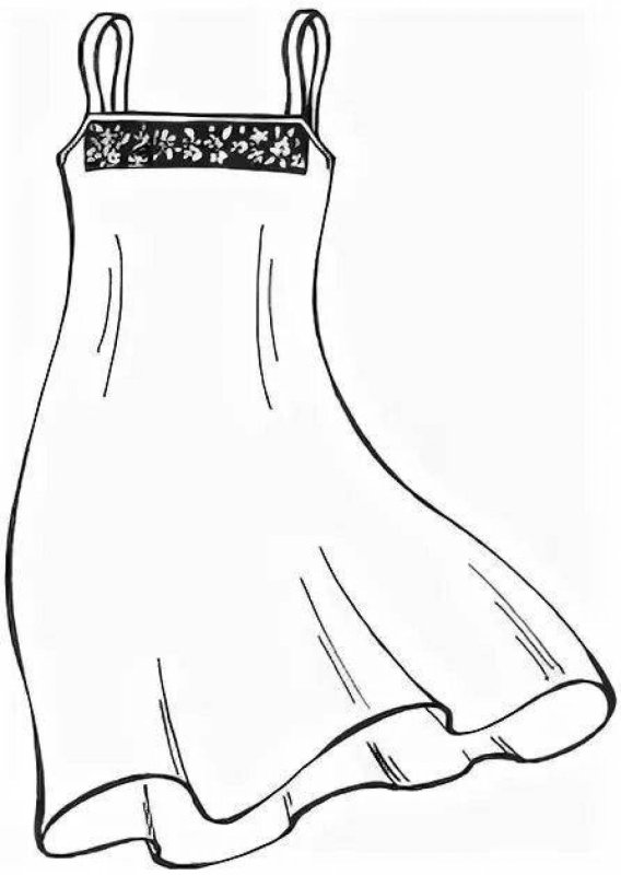 Силуэты сарафанов