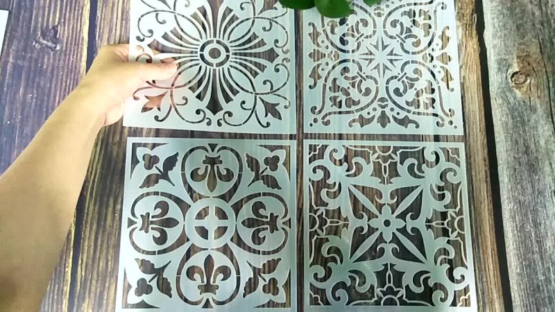 Трафарет для плитки