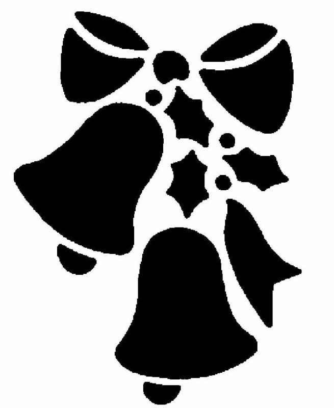 Трафареты на новый год для искусственного снега